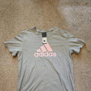 NWT Grey Adidas Women's T-shirt Size Medium